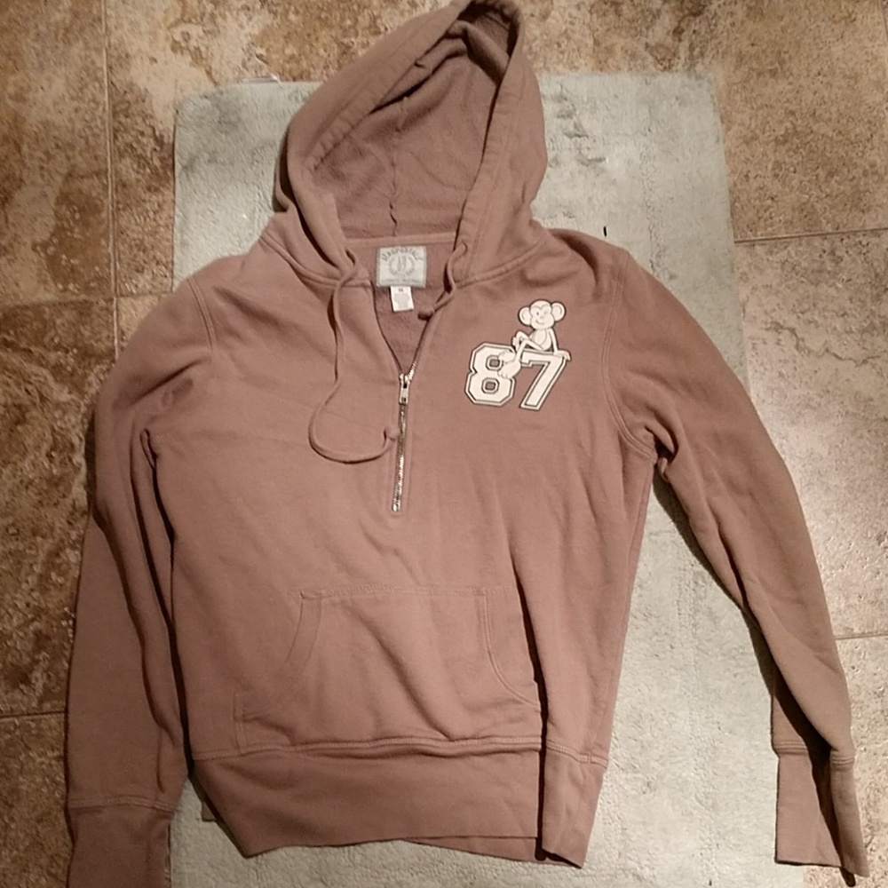 Vintage Aero Hoodie with monkey features year established